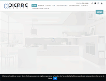 Tablet Screenshot of diemmecucine.it
